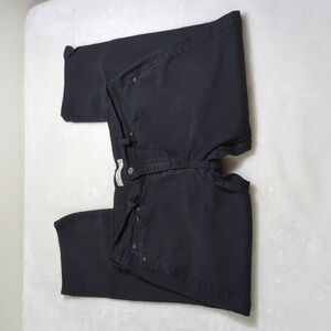 Levi's 505 black jeans 12 S like NEW